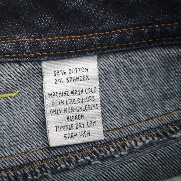 Talbots Stretch Ladies Size 10 Medium Wash Blue Jean Capri Pants - Picture 4 of 13